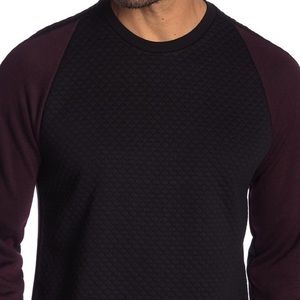 Karl Lagerfeld Men’s colorblock pullover NWT